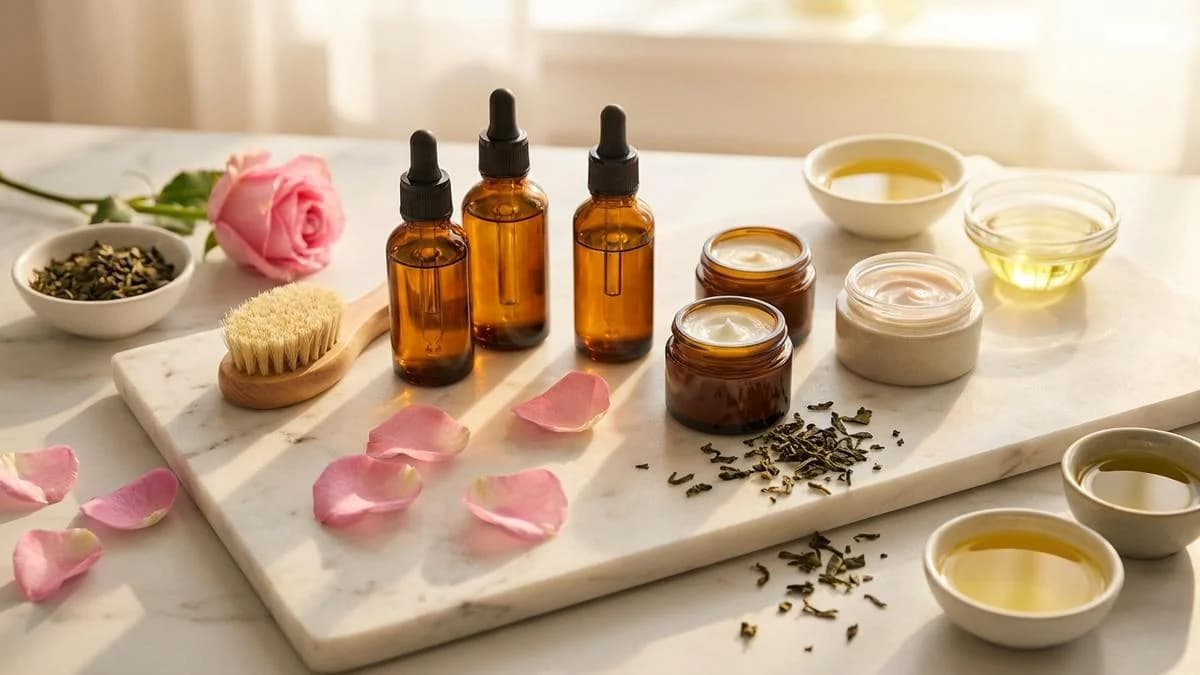 Soins naturels du visage — étapes essentielles pour une routine visage naturelle